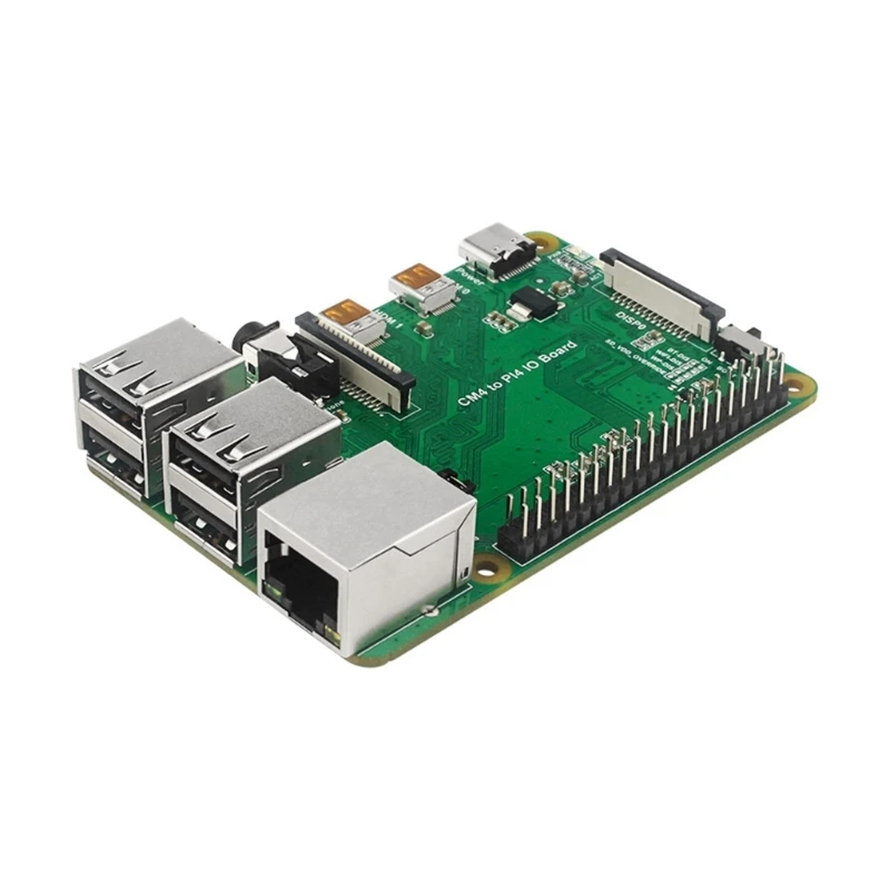 Фото forRaspberryPi CM4 to Pi4B Плата ввода-вывода Адаптер расширения с камерой и интерфейсами  Корпус охлаждающего вентилятора №5
