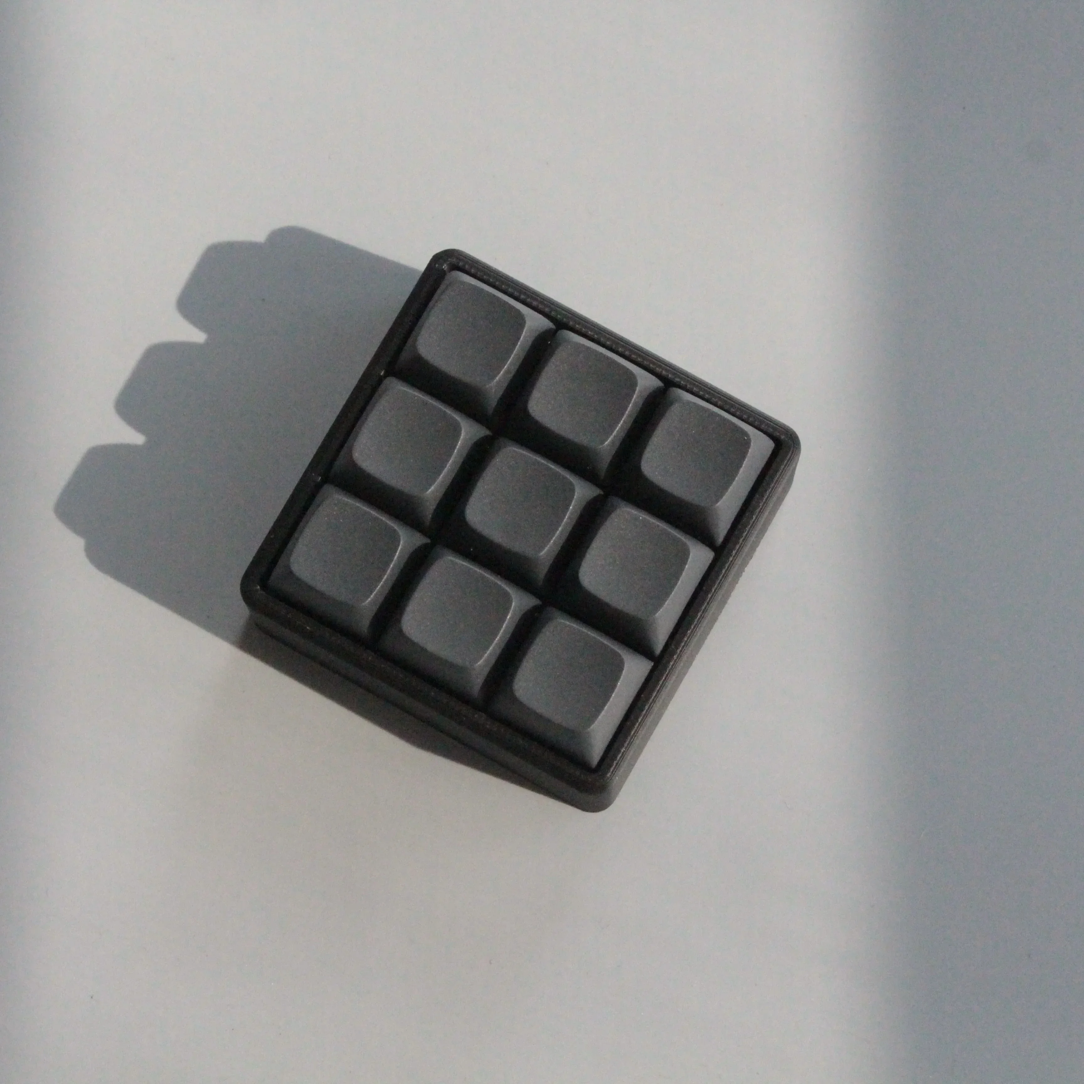 Фото Програждение QMK VIA 9-клавишный мини-RGB-пад с возможностью горячей замены Механический переключатель mx Настройка макросов №3