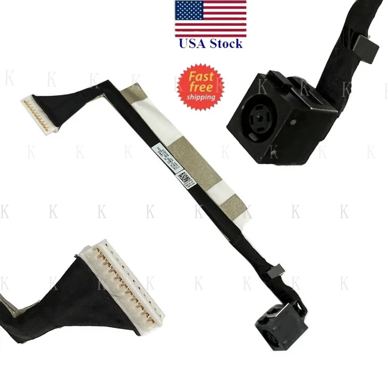 Фото Порт зарядки CW, разъем постоянного тока DC301018M00 для DELL HDC70 Precision 7770 0Y3PD4 №2