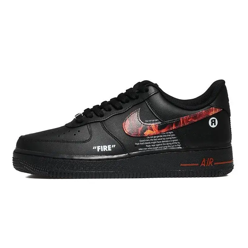 【Настроить】Nike Air Force 1 Обувь для скейтбординга Кроссовки унисекс CW2288-001