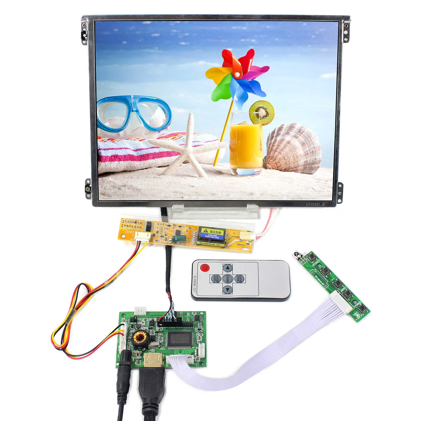 Плата контроллера HDM I VGA AV LCD 10,4 