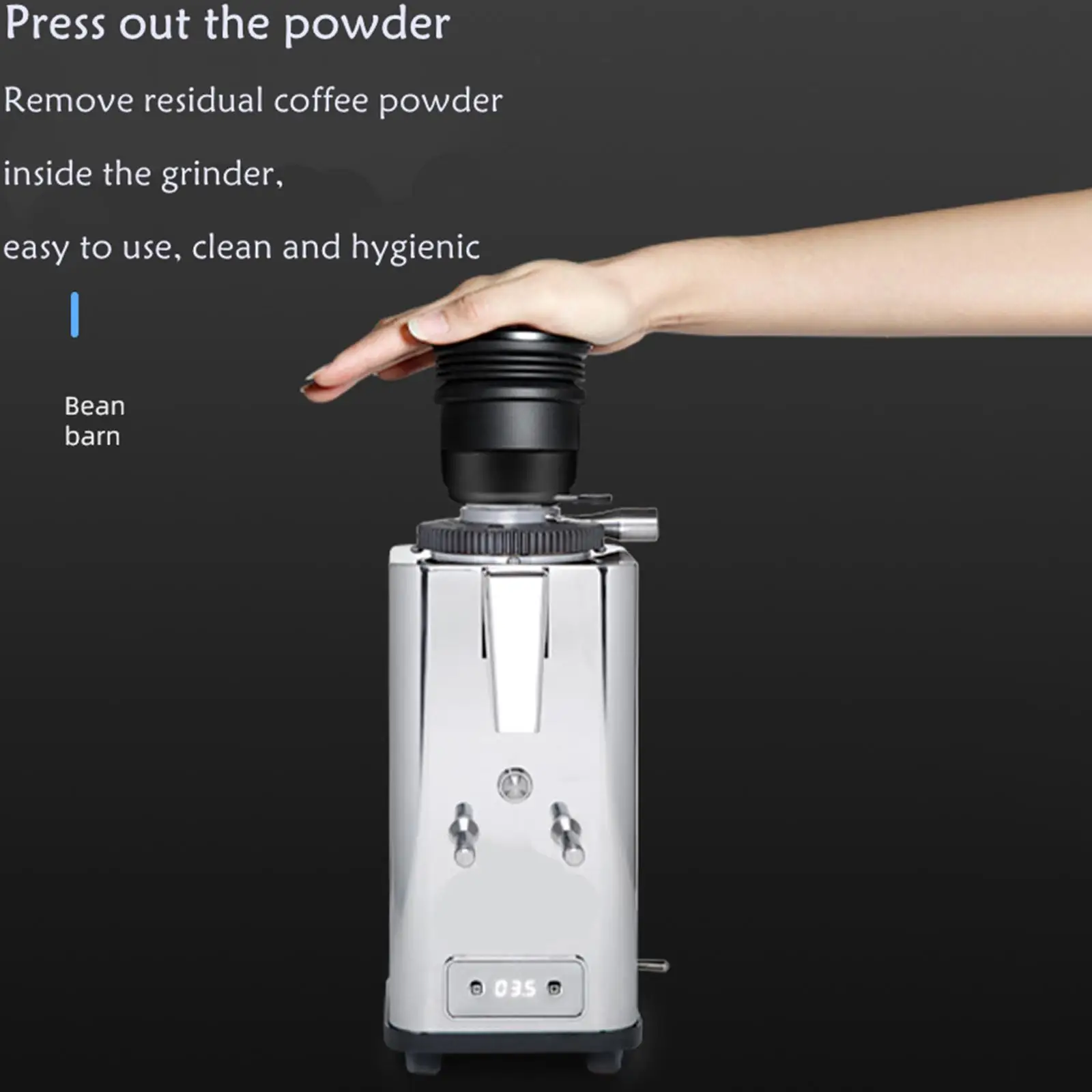 Одномерные трубки для кофе Dose с силиконовым сильфоном для S-Automatik 64 Антрацит