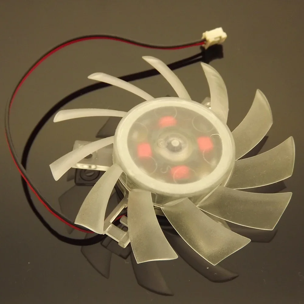 Фото 7010HH12C ND 65 мм 40*40*40 мм DC12V 0,39A 2-проводной 2-контактный для HD3870 HD3850 HD4830 HD4850 Вентилятор охлаждения видеокарты VGA №4