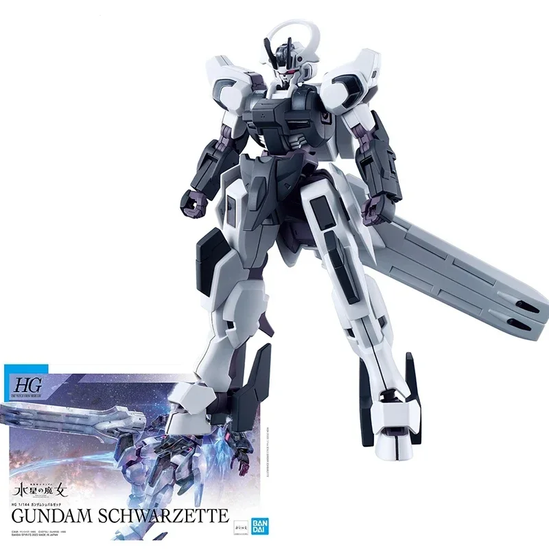 Аниме Gundam Hg 1/144 Модельный Комплект Унисекс Мобильный Костюм Ведьма Меркурий Фигурка Schwarze Tafel Twfm Подарок Для Кол...