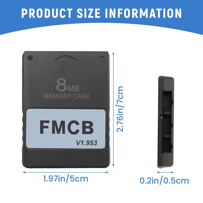 FMCB Бесплатная карта Mcboot V1.953 для Sony PS2 Playstation-2, карта памяти OPL MC Boot (art.: 3920ca8c492fd) - 3920ca8c492fd