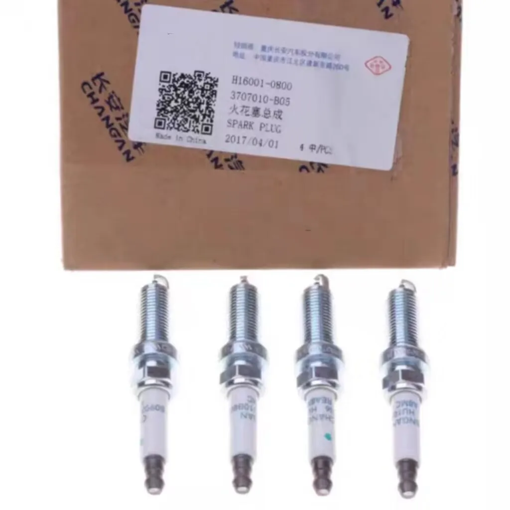 Оригинальные 4 шт./компл. свечи зажигания 3707010 -B05 H16001-0800 для CHANGAN CS35 EADO AlsvinV5 V7 EADO XT