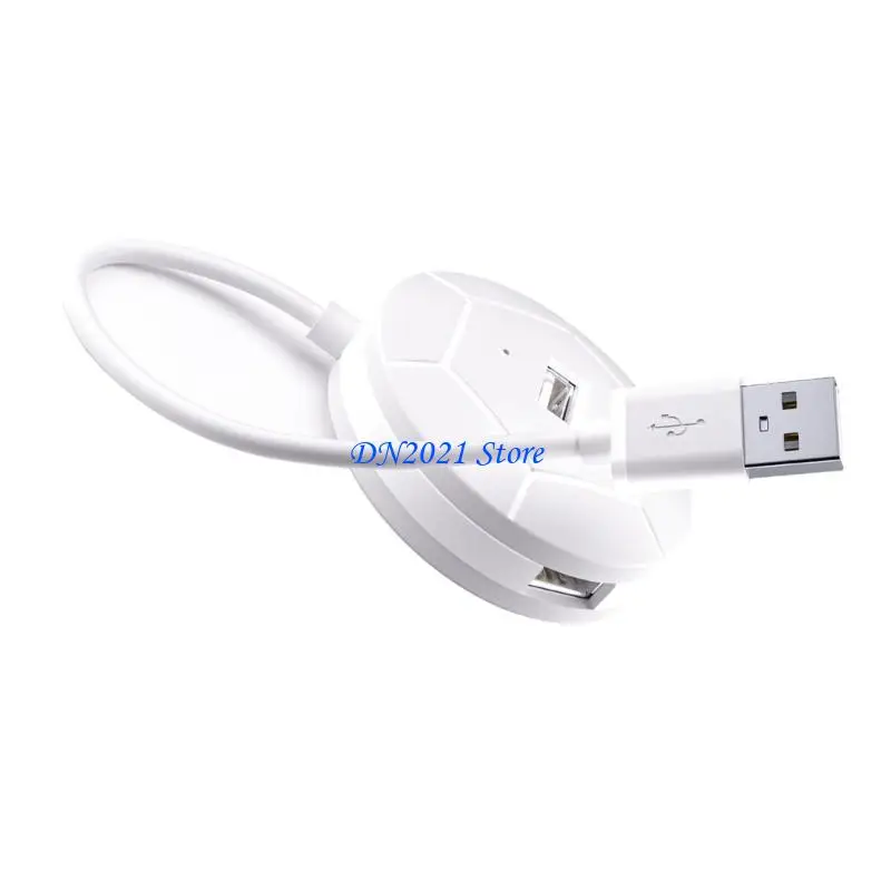 Фото F3KE USB2.0 HUB 4PORT USB Splitter с типом C Power Port 480 Мбит / с №3