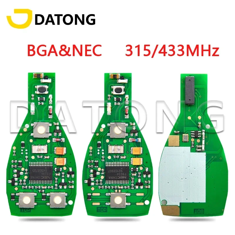 Карта управления автомобилем Datong для Mercedes Benz BGA 315 МГц 434 МГц