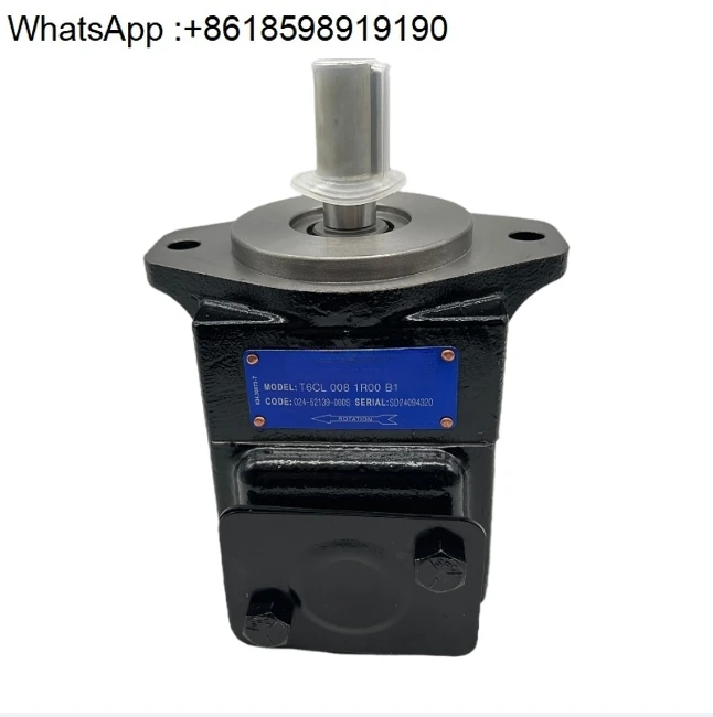 Лопастной насос T6C T6D T6E Количественный масляный насос T6D/E/CC/DC/EC/ED двойной гидравлический масляный насос
