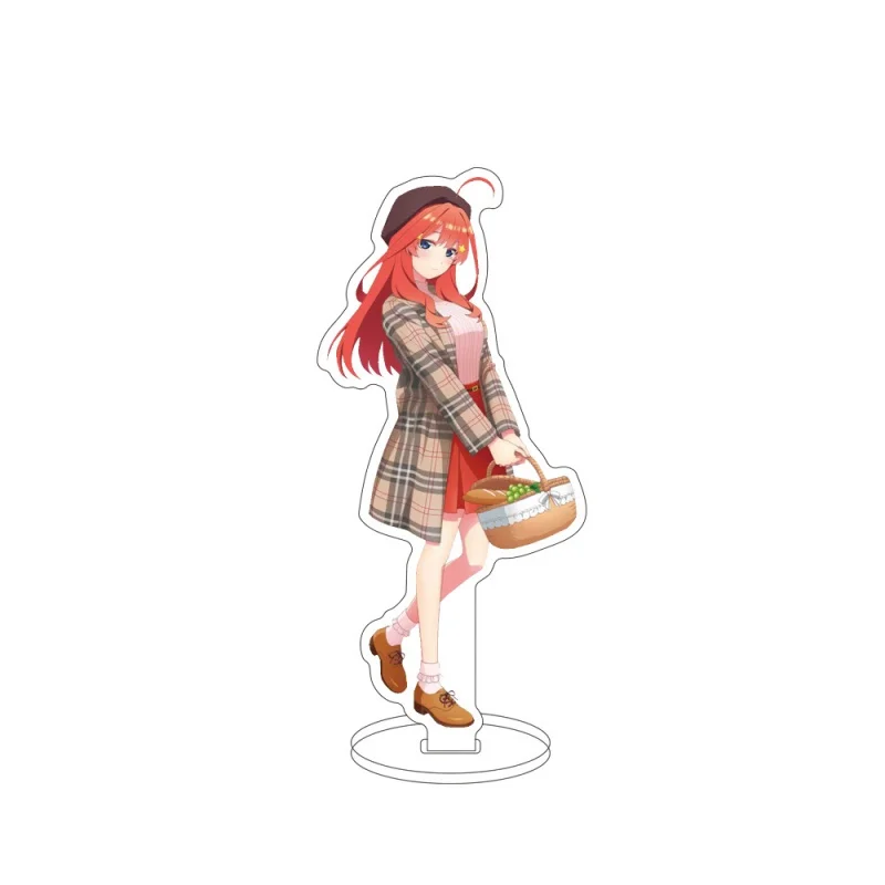 Фото 15 см The Quintessential Quintuplets HD акриловая фигурка-подставка модель куклы Nakano Nino Ichika 5-toubun No Hanayome игрушка-подвеска в подарок №3