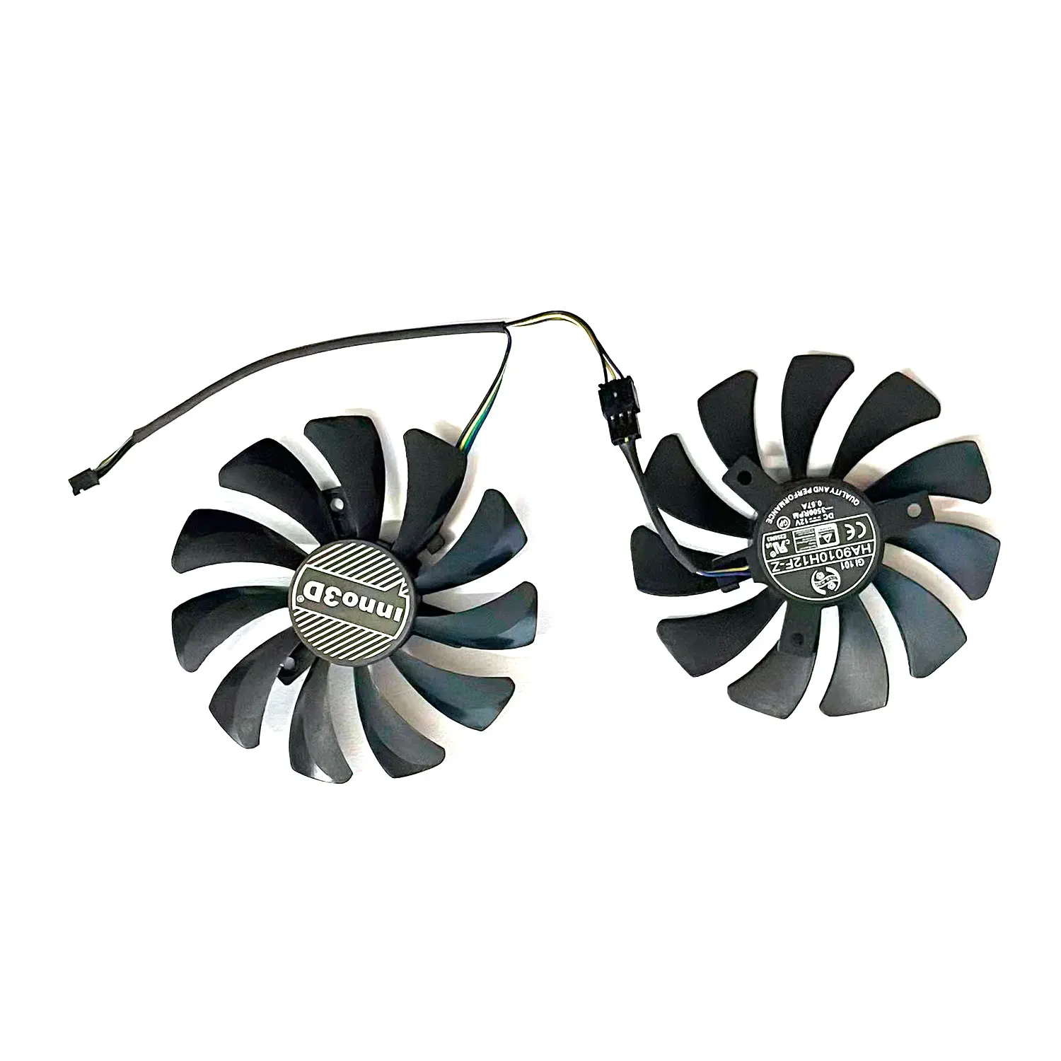 Фото 2 шт./комплект, кулер для видеокарты MSI GeForce GTX1060 №3