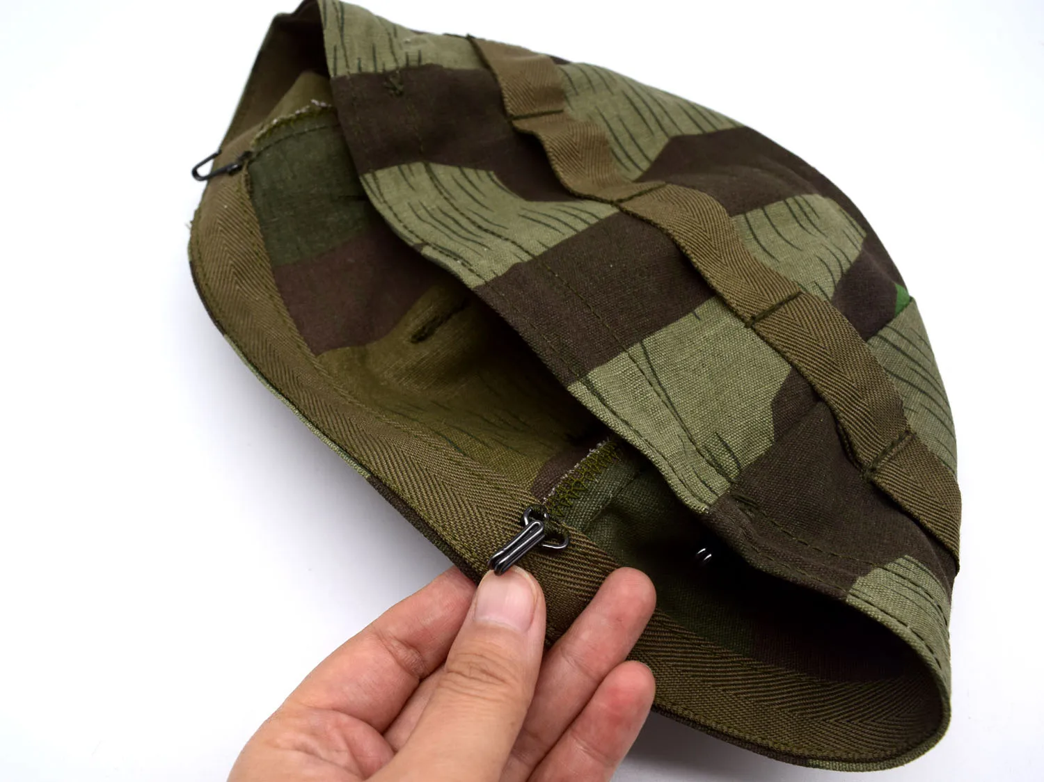 Реконструкция косплея немецкий Fallschirmjager десантник M38 чехол для шлема Splinter Color-B (art.: 3920d01a2b11d) - 3920d01a2b11d