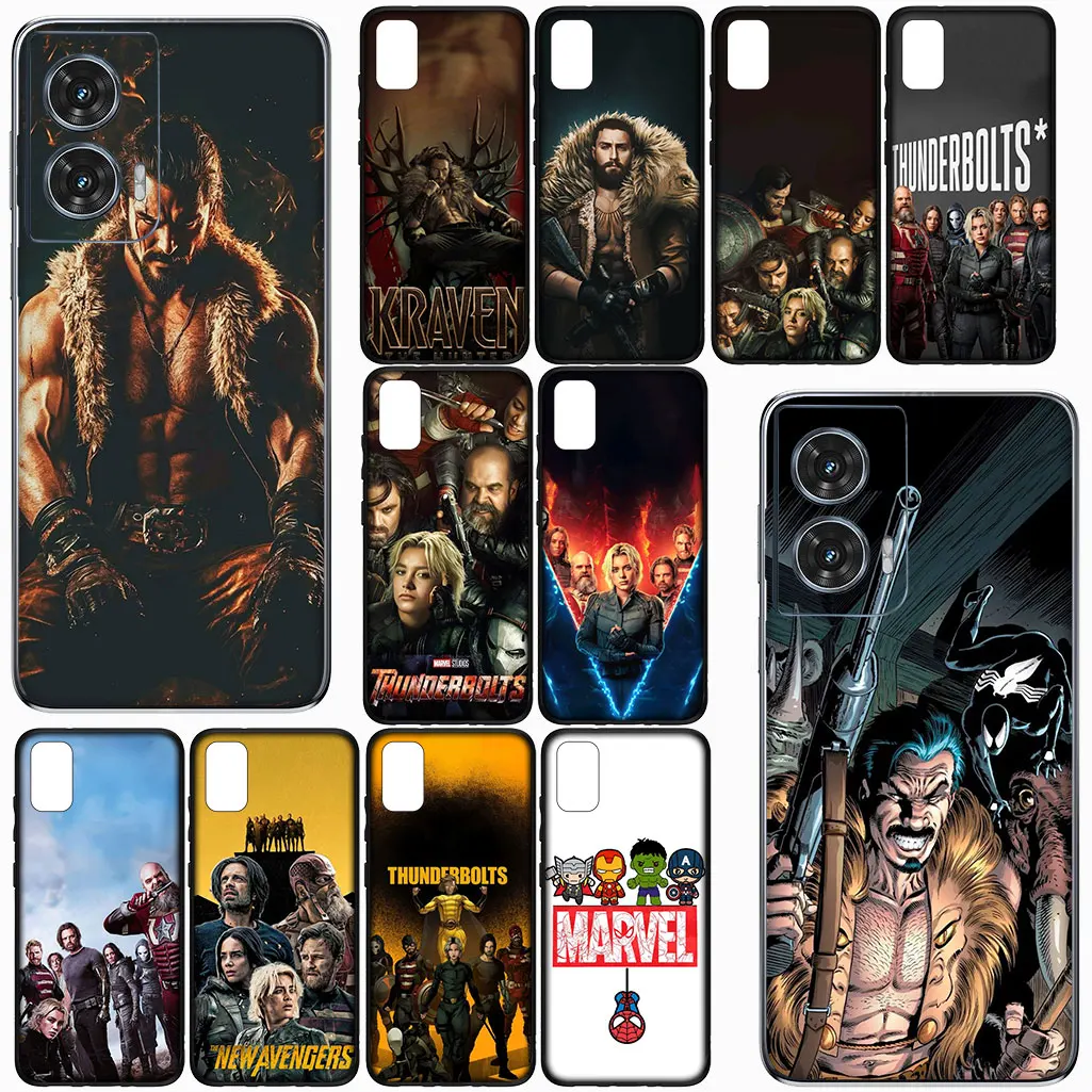 Чехол Kraven the Hunter Marvel Thunderbolts для Samsung Galaxy Note 20 Ultra 10 8 9 S10 Lite S9 A8 A6 Plus A9 A7 A21S A24 A25