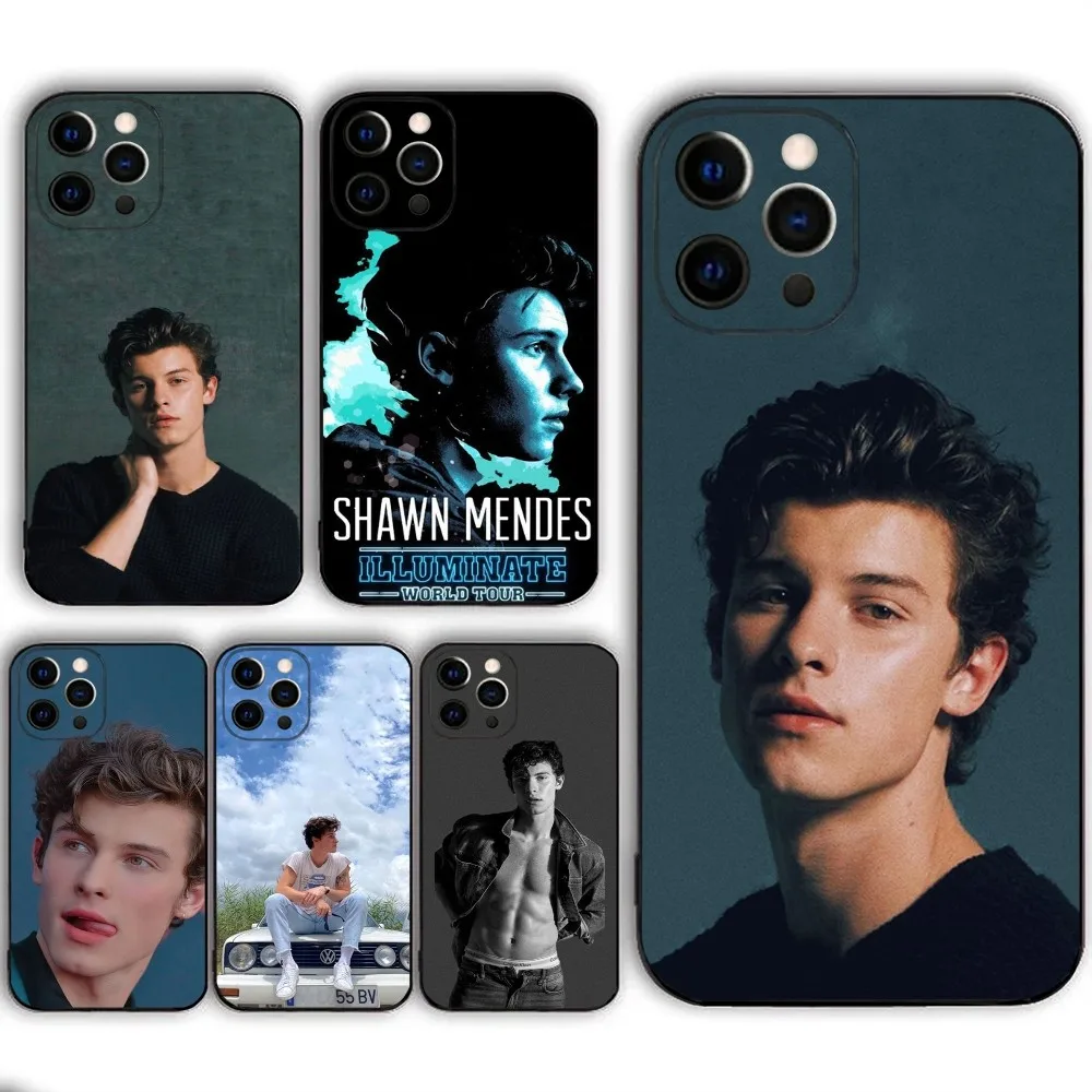 Чехол для телефона Shawn Mendes с подсветкой для IPHONE 15,13,14,12, Mini, 11, Xr, X, Xs Pro Max 8, 7 Plus, задняя крышка