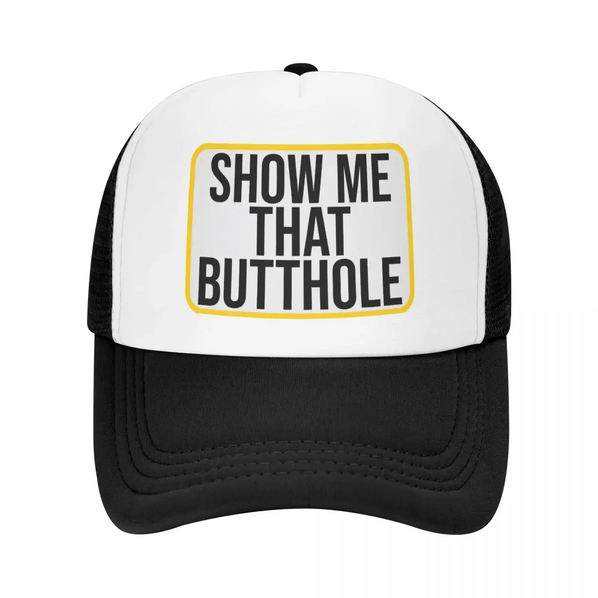 Бейсболка в стиле панк «Show Me That Butthole» для женщин и мужчин, дышащая бейсболка с юмором, Летняя Спортивная Кепка-бейсболка с цитатами