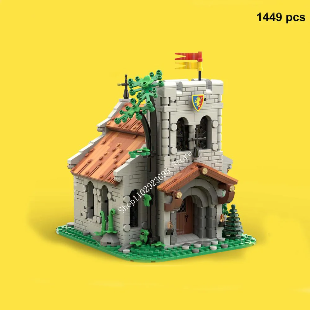 Конструктор MOC детский в средневековом стиле, 1449 шт.