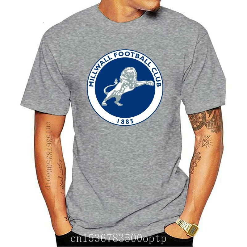 Новая мужская футболка с коротким рукавом millwall footbal унисекс футболка женская футболка футболки топы