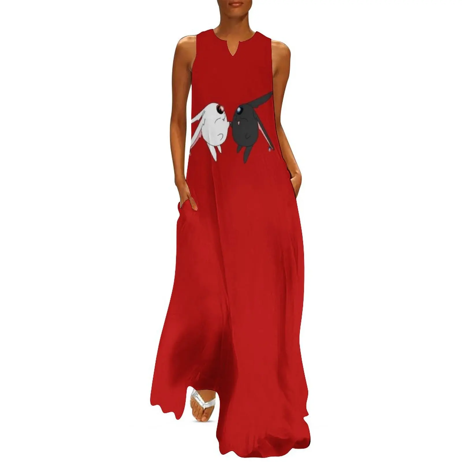 Mokona Modoki Long Dress платья для женщин 2025 трендовая женская одежда 2025 женский летний комбинезон
