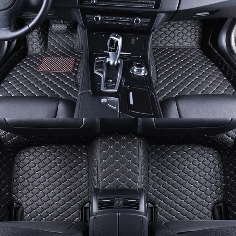 Фото Автомобильные Коврики для Ford F-150 F150 F 150 2011 2012 2013 (4 двери, 5 сидений), кожаные коврики, аксессуары для интерьера, чехлы №2