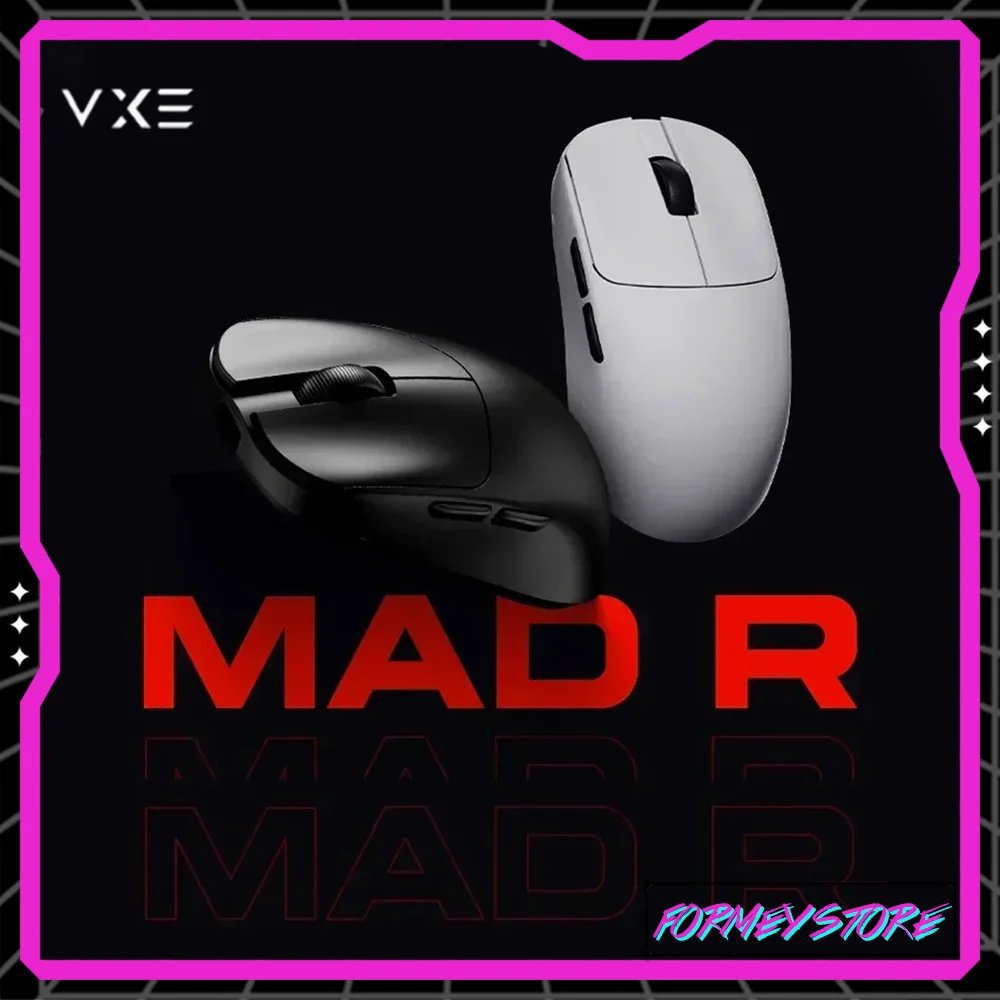 VGN VXE MAD R MAJOR 1K Датчик с низкой задержкой 36 г Легкая беспроводная мышь PAW3950 Игровые мыши Настроить рождественские подарки Мышь