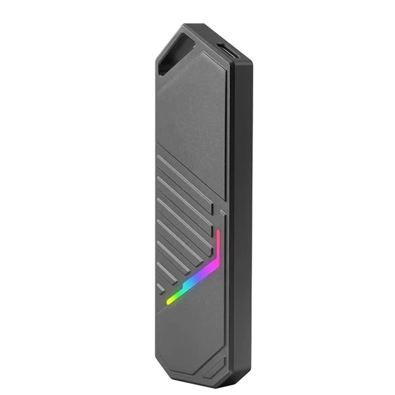 Корпус SSD с двумя протоколами M2 Nvme USB 3.1 Type C Gen2 10 Гбит/с Корпус из алюминиевого сплава M.2 Nvme Жесткий диск Коробка 2230 2242
