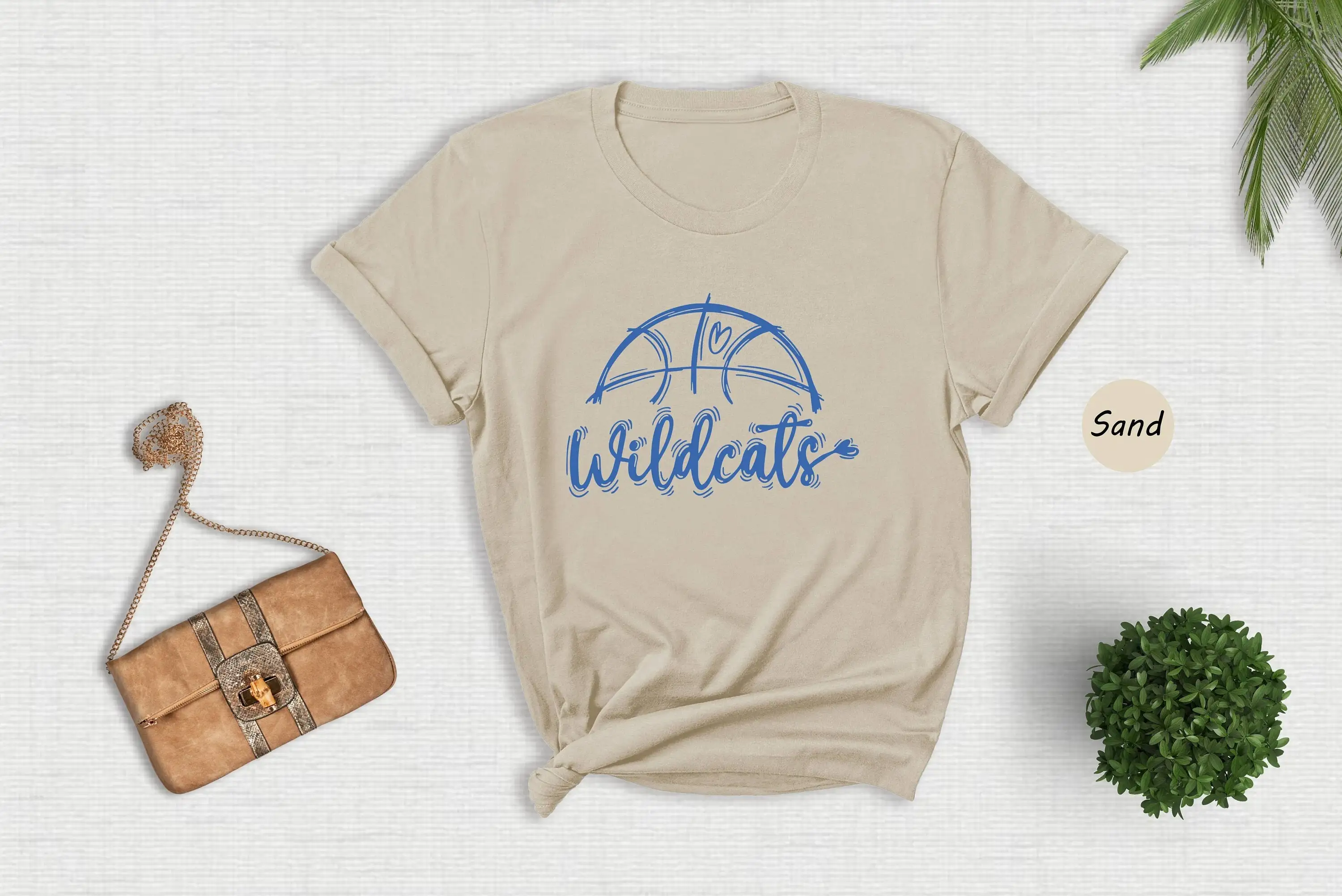 Футболка с талисманом команды Wildcats Spirit Fan School