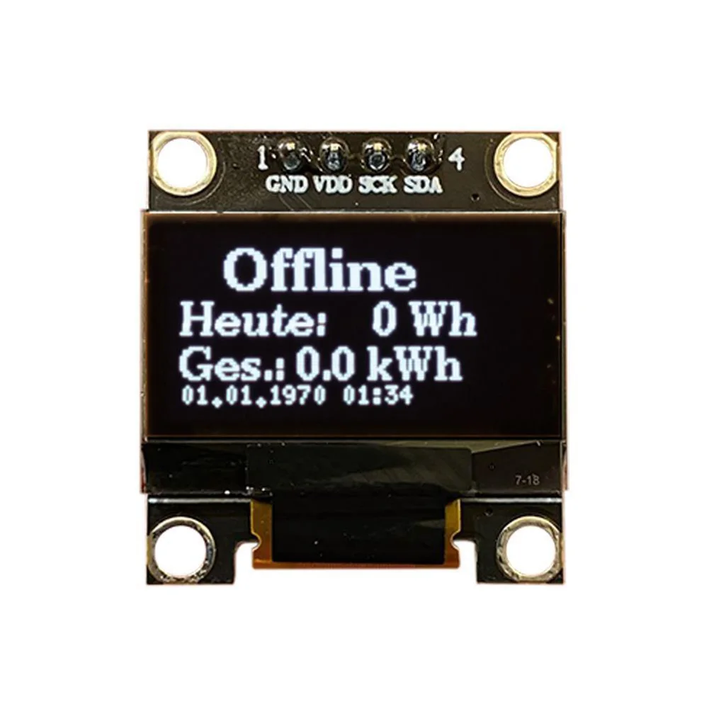 Фото DIY Kit OpenDTU Kit Домашние энергетические системы Превосходная скорость Широкая совместимость Черный цвет Яркость Интегрированная антенна №3