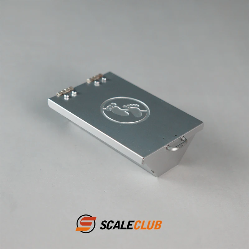 Фото Scaleclub 1/14 Tamiya тракторный грузовик контейнер грузовик модель с дистанционным управлением металлическое крыло ящик для инструментов №2