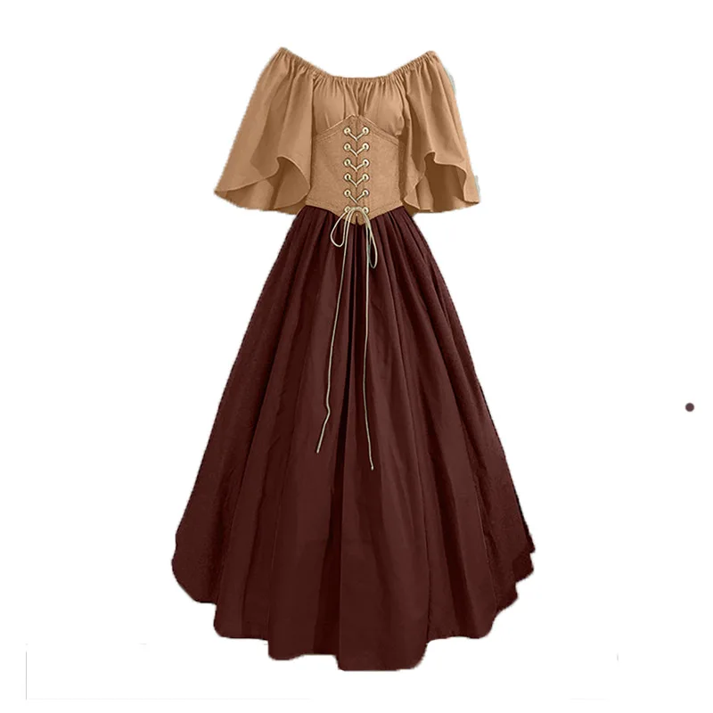 Женское платье-корсет с рукавами-фонариками, размеры до 5XL (art.: 3920bec4c329d) - 3920bec4c329d