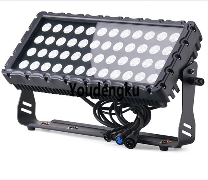 2 шт. светодиодный наружный настенный светильник 48x15 Вт RGBWA 5в1 Dmx City Color Light светодиодный яркий уличный водонепроницаемый настенный светильник rgbaw