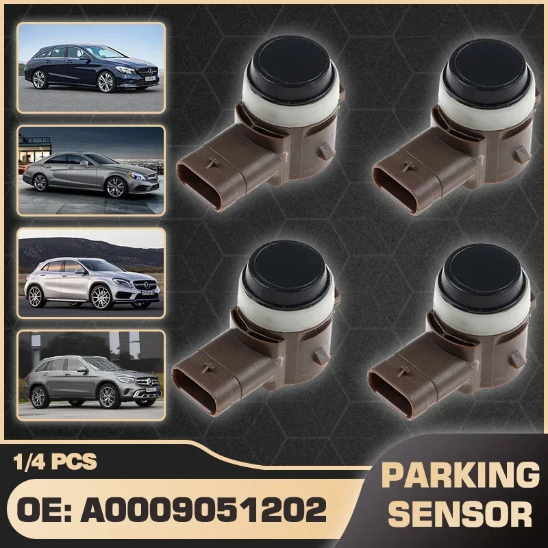 Датчик парковки Parktronic PDC для Mercedes-Benz CLA CLS GLA GLB GLC GLE GLS 2015-2022 A0009051202 A0009055604 Помощь при парковке