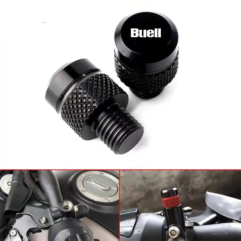Для Buell 1125R 1125Cr X1 Xb9 Xb12 Xb9sx Ulysses XB12s Xb12x мотоциклетный алюминиевый болт с отверстием для зеркала