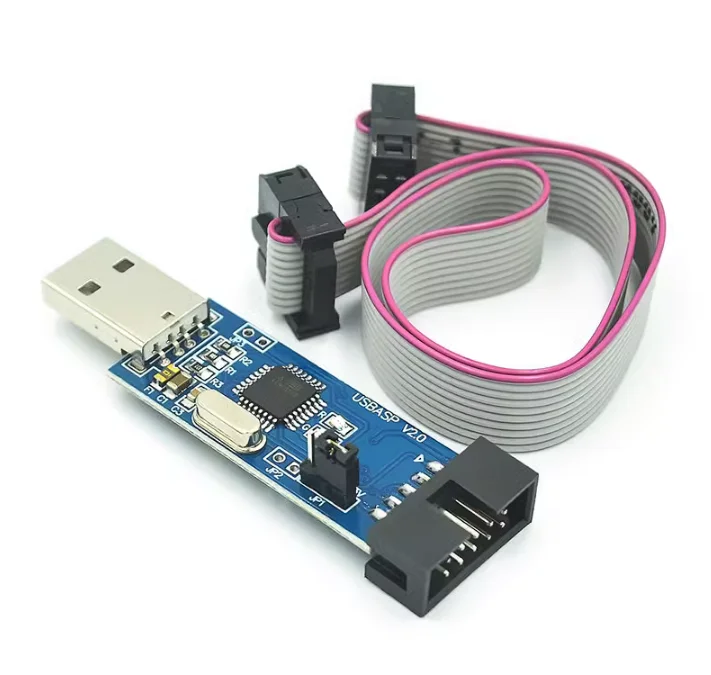 10 лотов, новый USBASP USBISP AVR программатор USB ISP USB ASP ATMEGA8 ATMEGA128 Поддержка Win7 64K