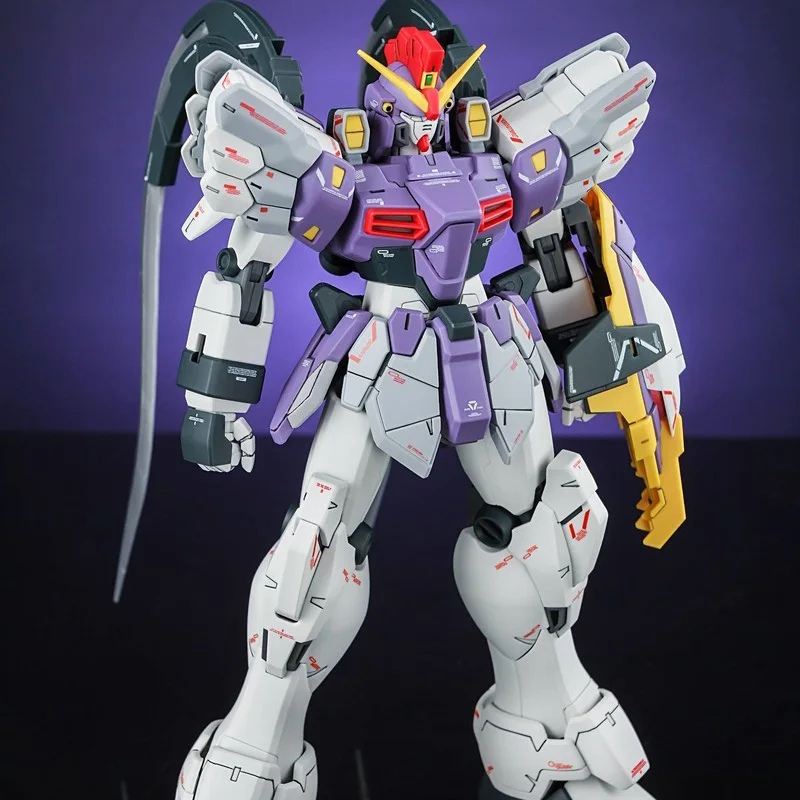 Фото Оригинальный комплект модели Bandai MG 1/100XXXG-01SR2 GUNDAM SANDROCK CUSTOM EW, комплект модели аниме, экшн-истребитель, сборная модель, игрушка в подарок №4
