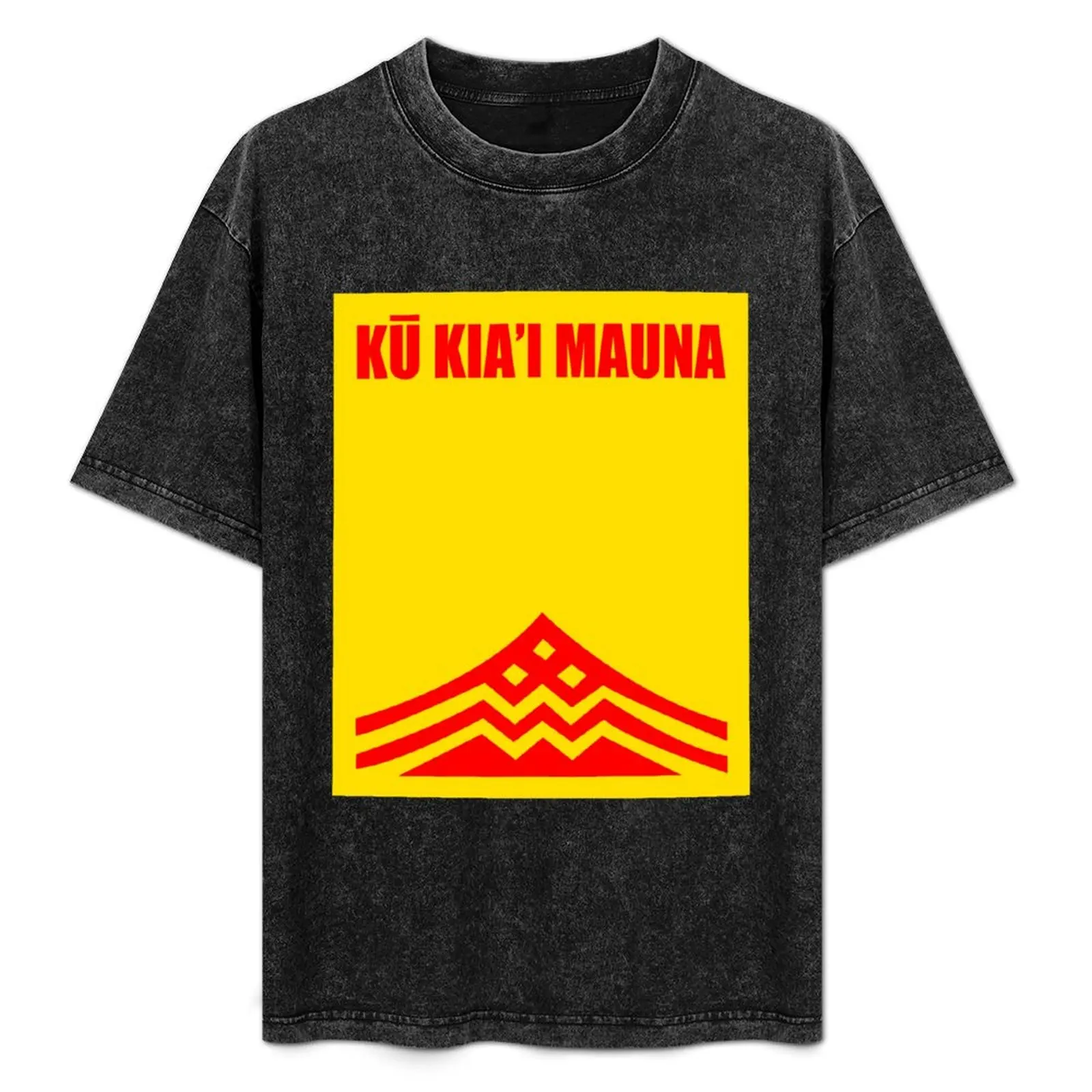 Kupuna Flag Ku Kiai Mauna Shirt Protect Defend Kanaka Maoli Kea Stop TMT Футболка роскошная футболка Роскошная мужская футболка мужская