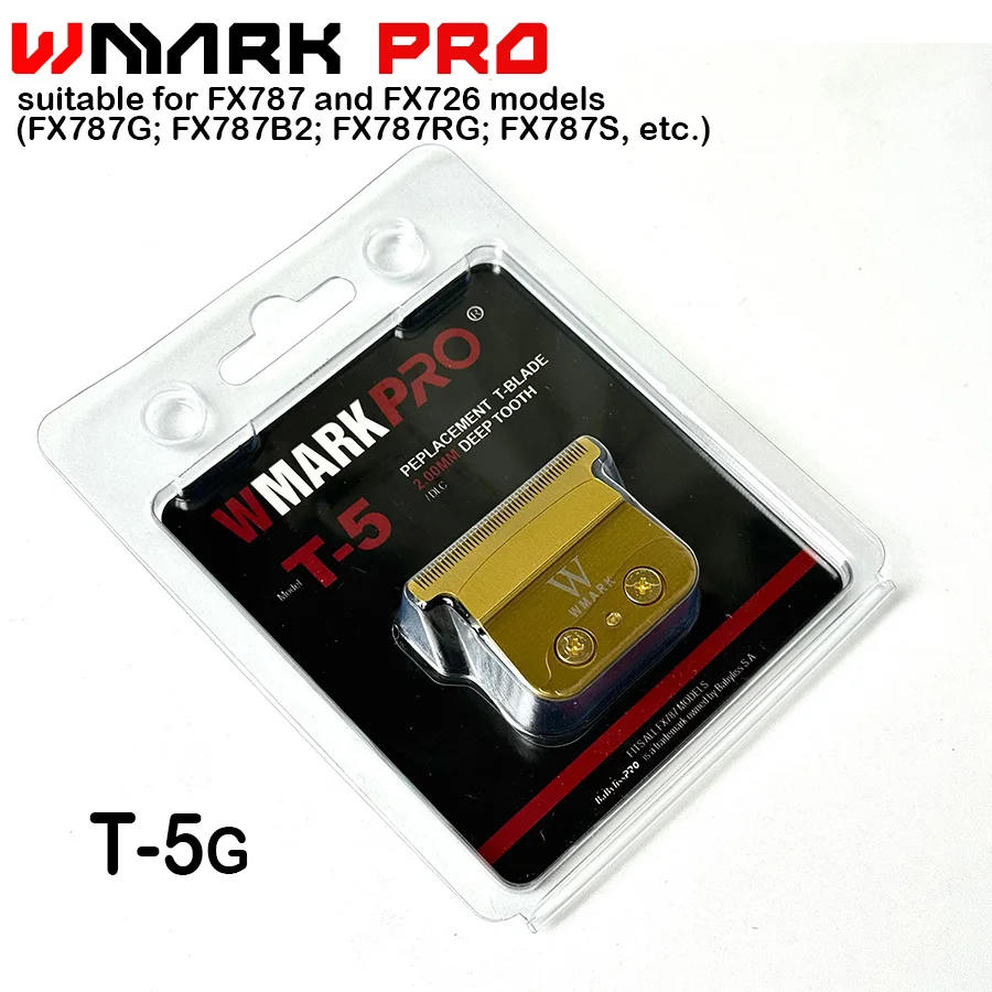 WMARK T-5 триммер для волос DLC лезвие для FX787 FX726, профессиональная машинка для стрижки волос, сменные аксессуары для режущей головки