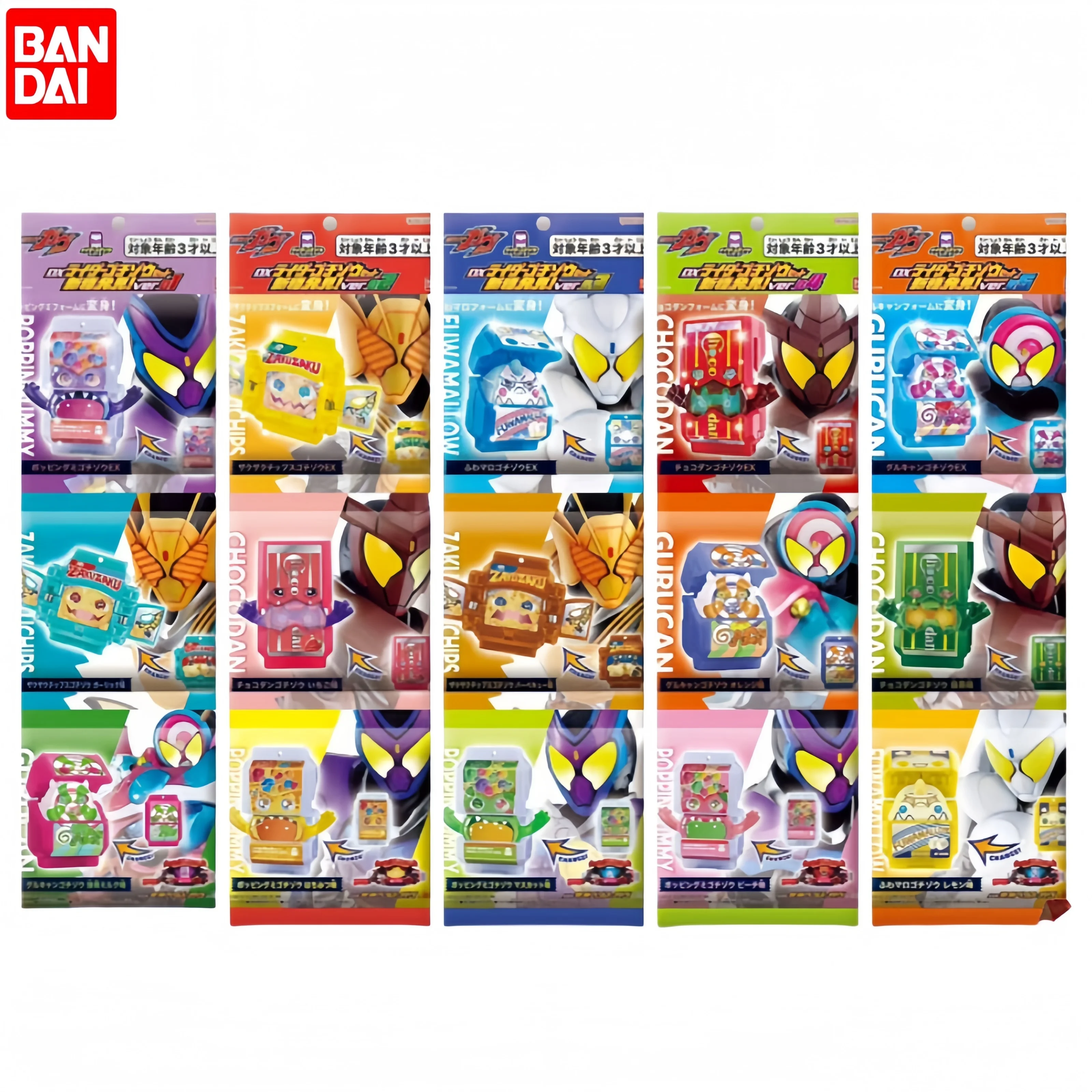 Bandai Kamen Rider Gavv Dx Gochizo Set 0102030405 Лимит ко Дню святого Валентина Amondcokikkie Аниме Фигурка Модель Игрушки Подарки