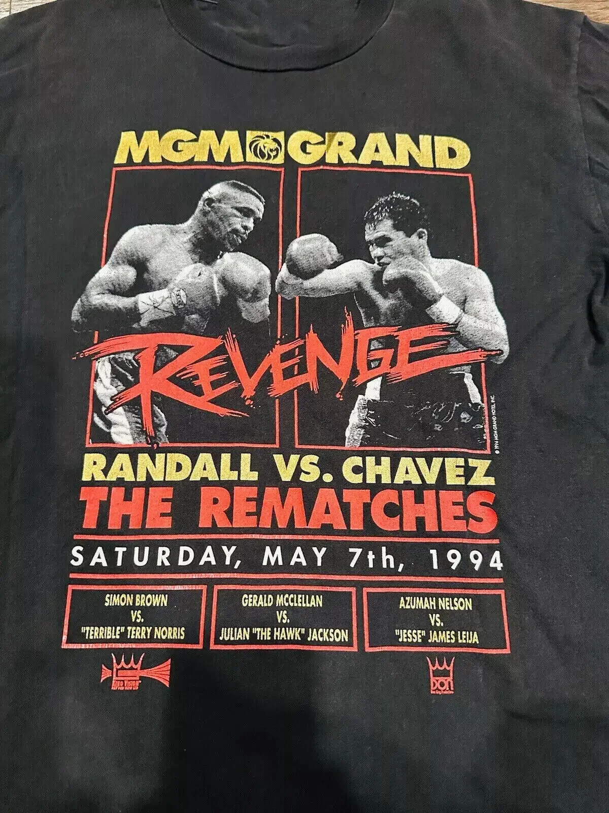 JULIO CESAR CHAVEZ BOXING Черная футболка для фанатов S 234XL NG2385