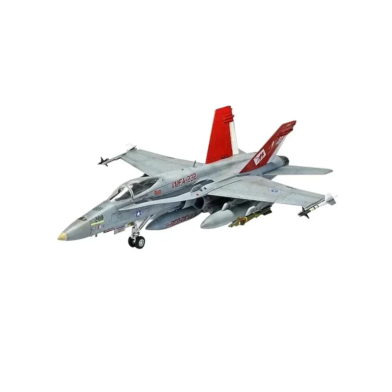 172 Academy 12520 American FA18A VMFA-232 Истребитель Статический Аникмес Пластиковый Самолет DIY Модель Строительные Наборы для Взрослых Мальчиков (art.: 3920d04fb3aec) - 3920d04fb3aec