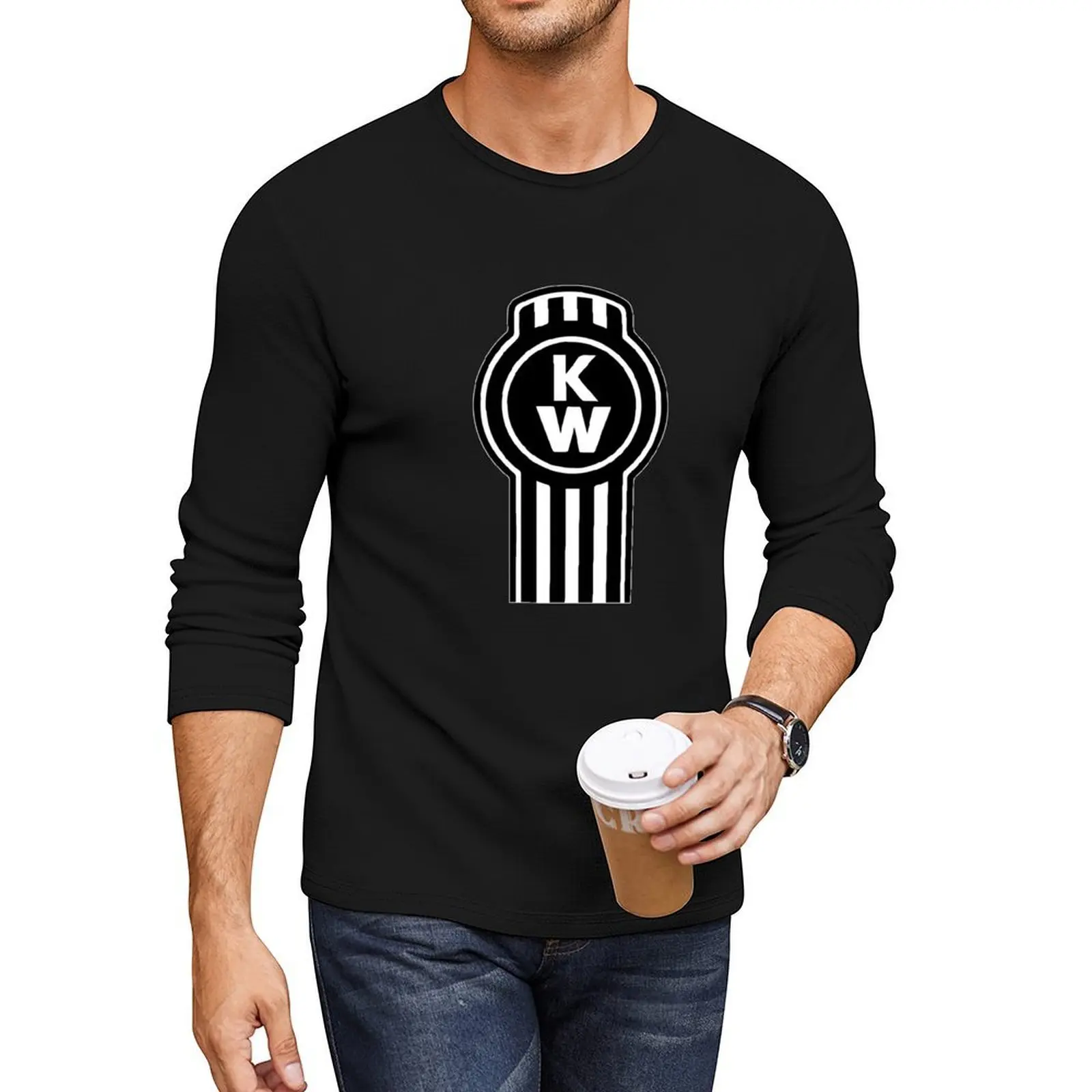 Kenworth Truck L O G O Prémí Panger Tee Unisex 2, длинная футболка с животным принтом, рубашка для мальчиков, черная футболка, простая футболка, мужская одежда (art.: 3920d231fc50c) - 3920d231fc50c