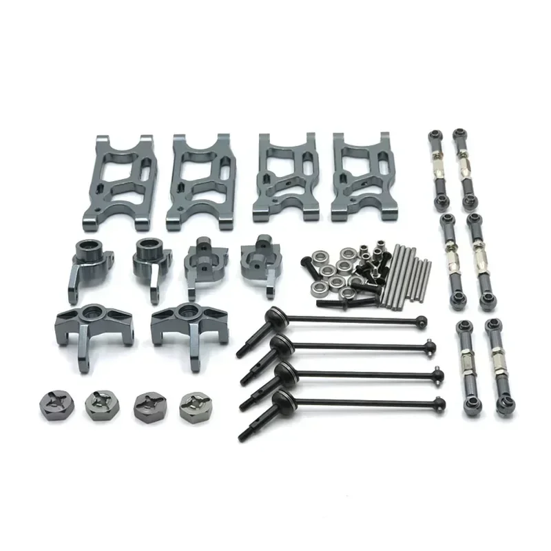 Металлическое обновление для LC Racing 1/14 WLtoys 144001 124016 124017 124018 124019   автомобильные аксессуары с дистанционным управлением