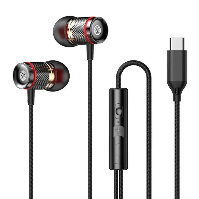 Проводные наушники DAC Type-C 3,5 мм гарнитура 9D Bass стереонаушники-вкладыши гарнитура для S20 S10 POCO