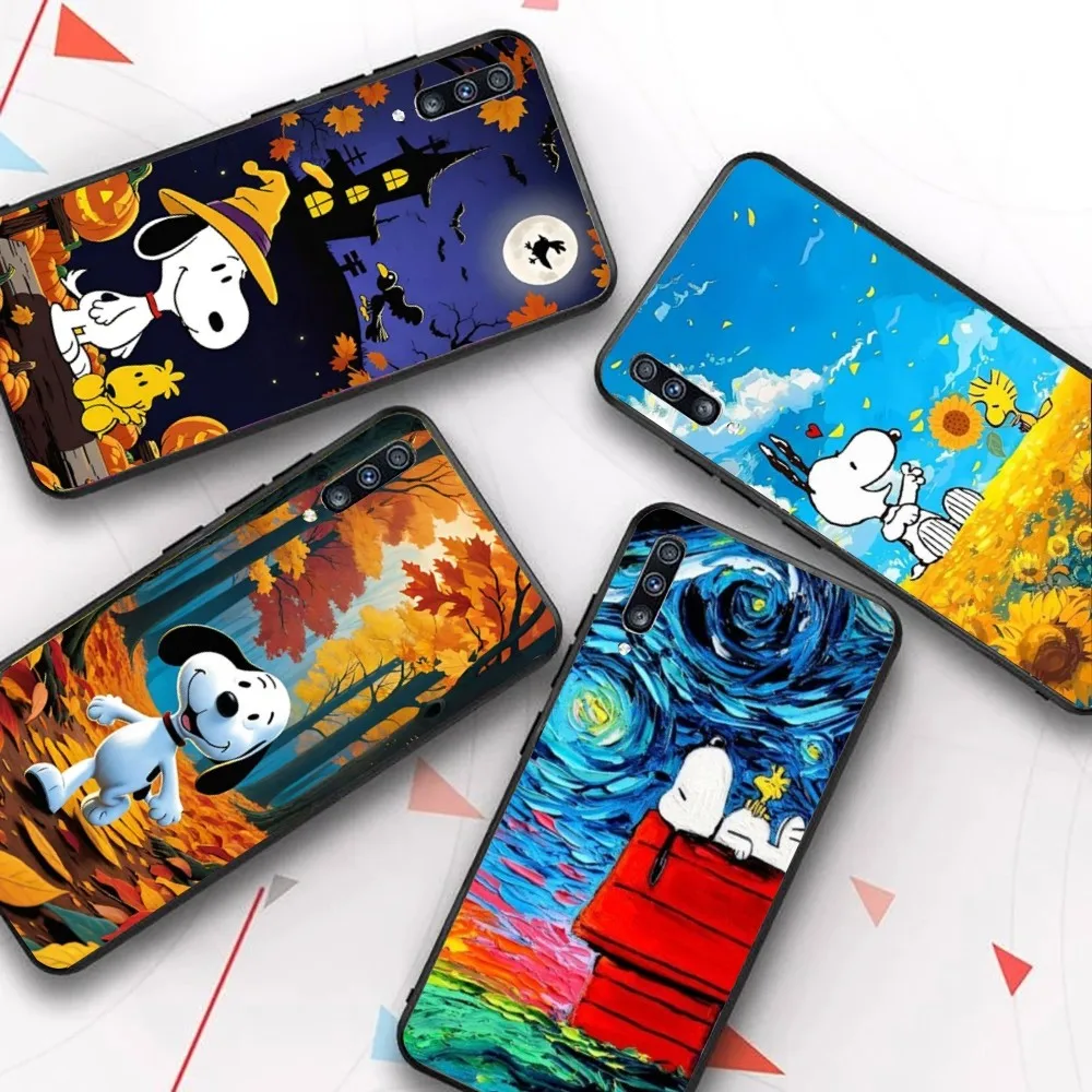 Классический чехол для телефона Comic S-Snoopy для Samsung A 10 11 12 13 20 21 22 30 31 32 40 51 52 53 70 71 72 73 91 13 корпус
