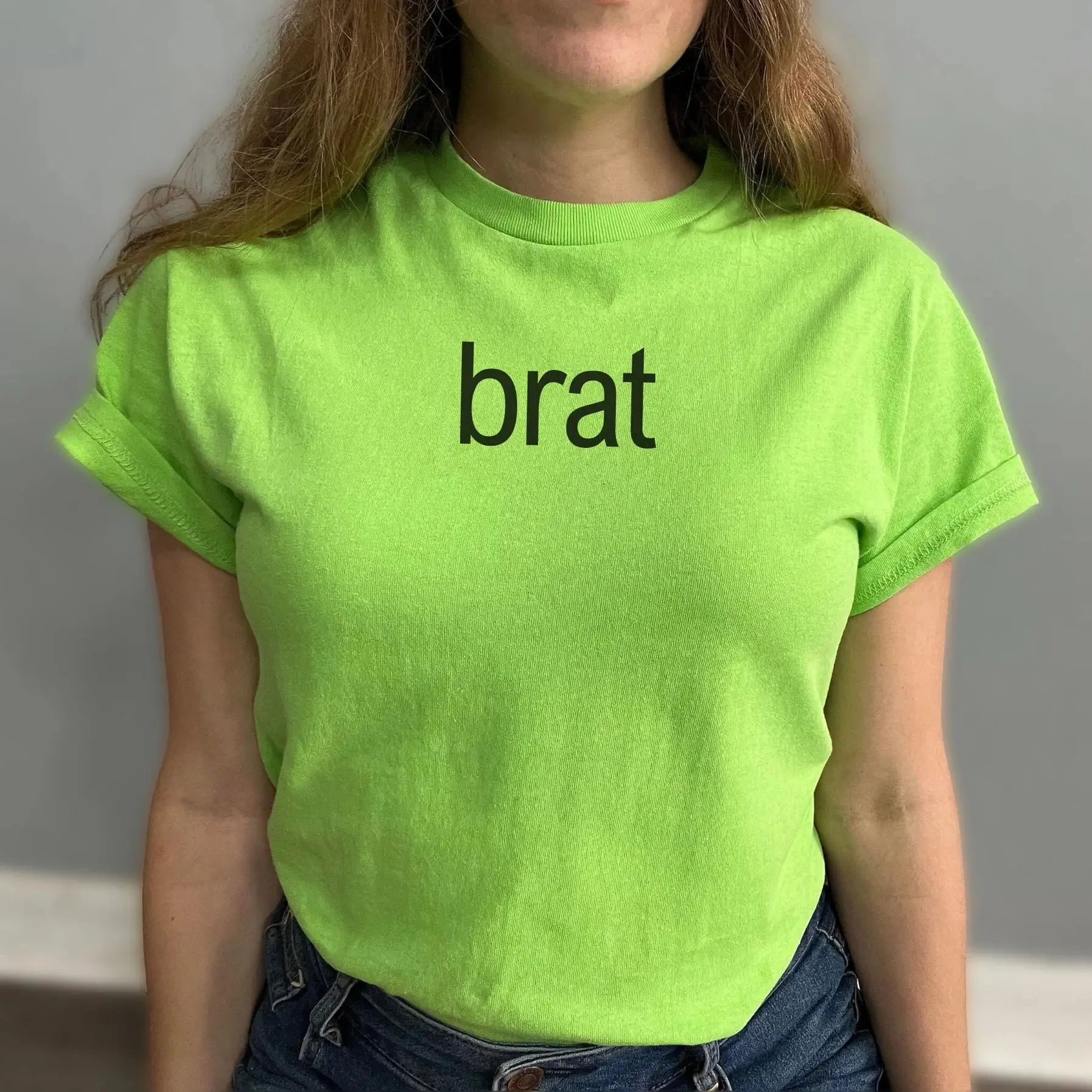 Винтажная Футболка Charli XCX Brat, футболка для вечеринки, музыкальная футболка для девушек