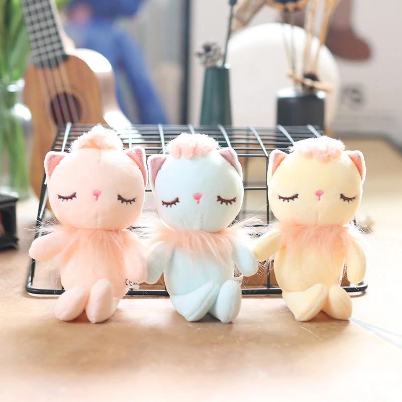 Фото Мультяшный милый палевый кулон Kawaii, модный плюшевый брелок с оленем, кулон, креативное изысканное украшение для рюкзака, аксессуары, подарки №2
