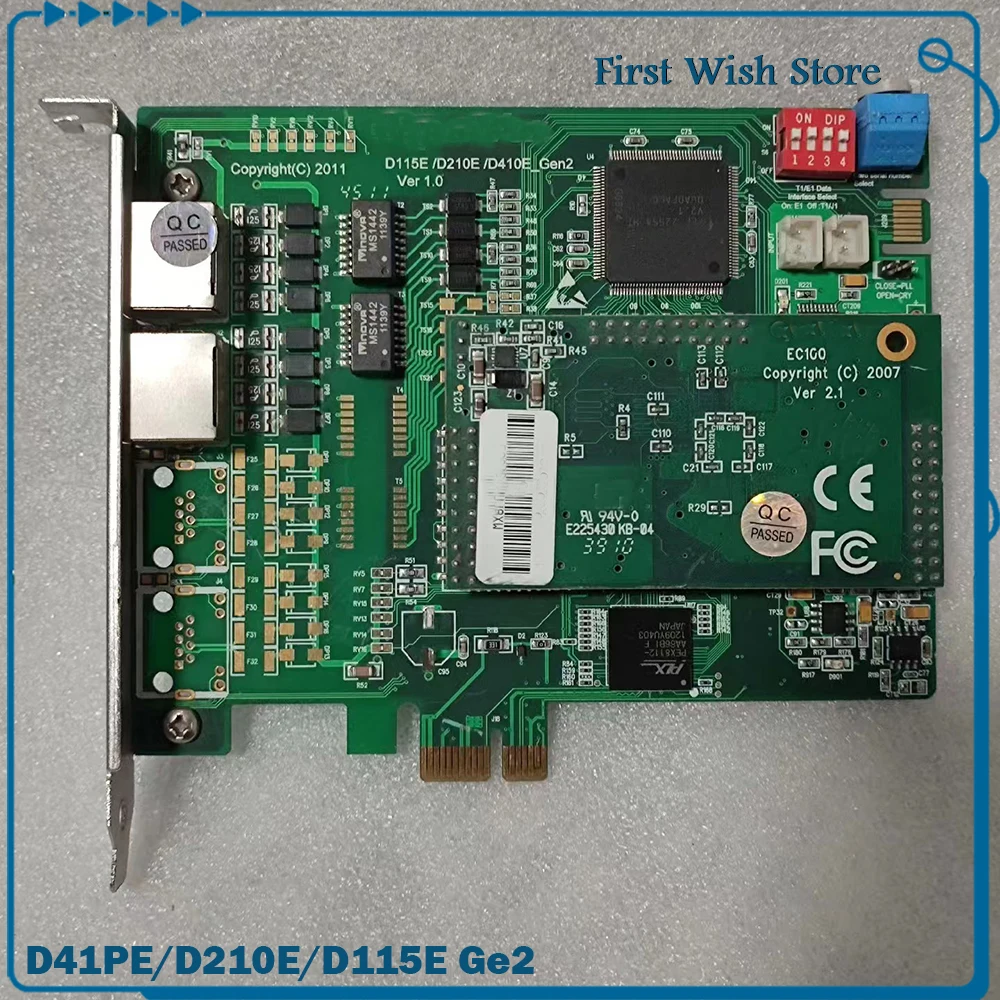 Для цифровой голосовой карты OpenVox D41PE/D210E/D115E Ge2 VER1.0