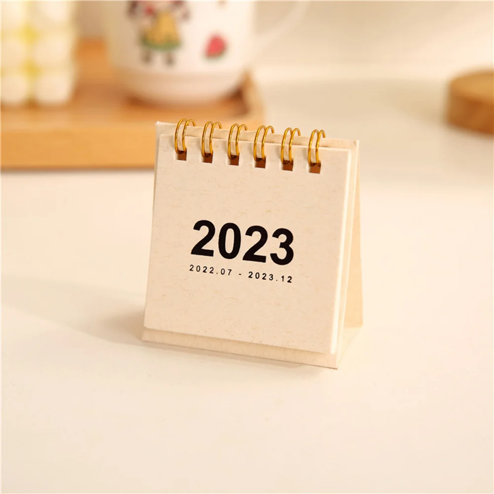 Календарь 2023 изящный простой Настольный освежающий мини-Настольный календарь для заметок календарная книга офисные школьные принадлежнос...