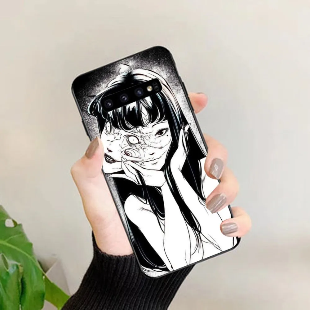 Фото Чехол для телефона Junji Ito comics для Samsung S 9 10 20 21 22 23 30 23plus lite Ultra FE S10lite Fundas №5