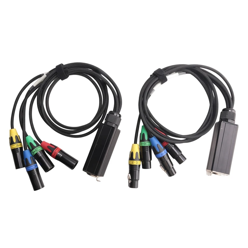1 пара, Сетевой удлинитель XLR на Ethernet-адаптер, 3-контактный многоступенчатый сетевой кабель, XLR штекер и гнездо, сценическое аудио RJ45
