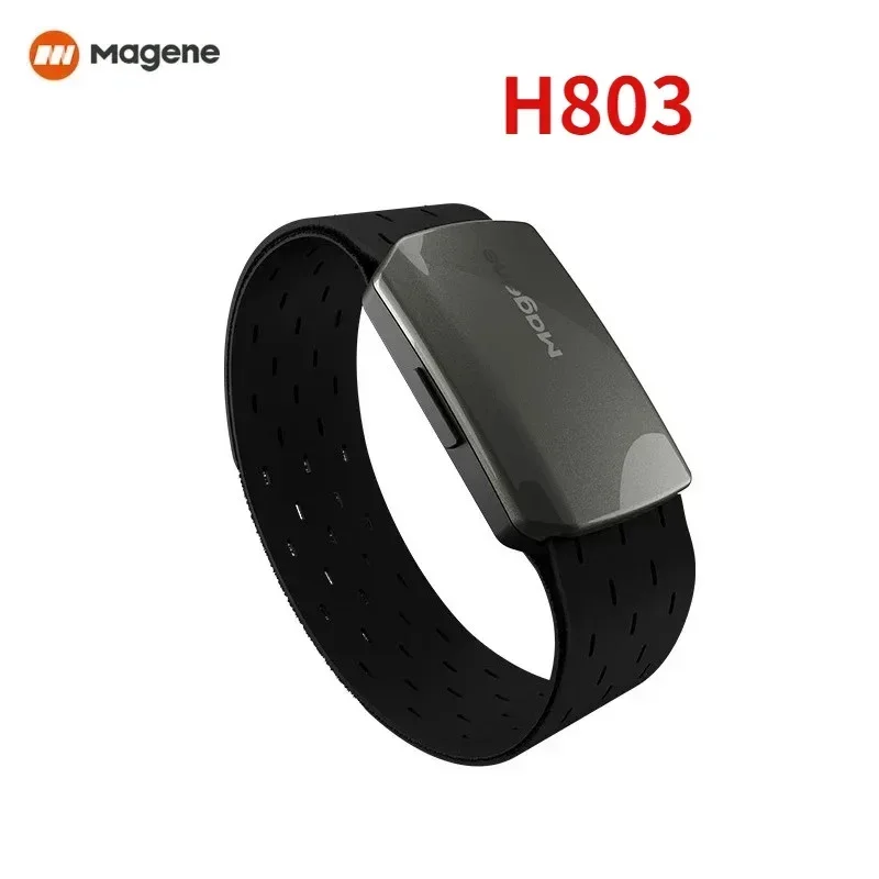 Фото Magene Monitor de Freeleaência Cardíaka Sensor Mover Dupla ANT применяется Bluetooth с нагрудным ремнем Велосипедный компьютер H303 H603 H803 №2